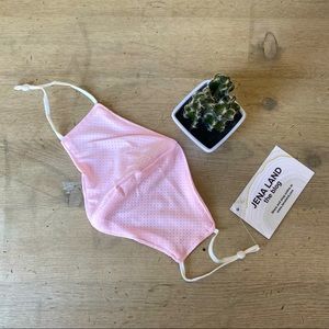 FREE w/ BUNDLE  * Pink Mesh Face Mask Cover * SOFT